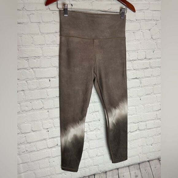 ATHLETA Elation Watercolor Stripe 7/8 Tight Legging Small - Picture 2 of 11